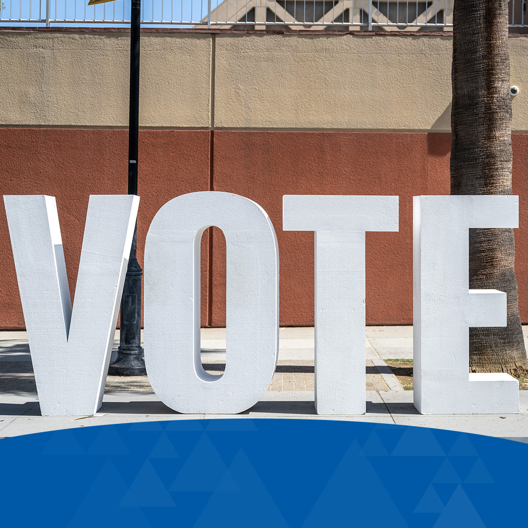 The Provident Credit Union Event Center at SJSU served as an official voting center for Santa Clara County in Nov. 2024. Photo by Robert C. Bain.