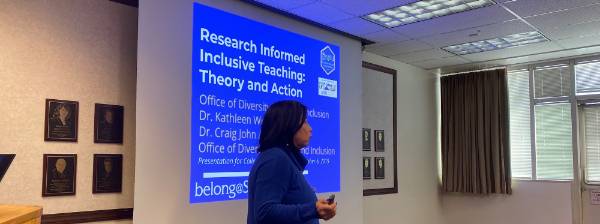 Dr. Kathleen Wong-Lau leading a training workshop
