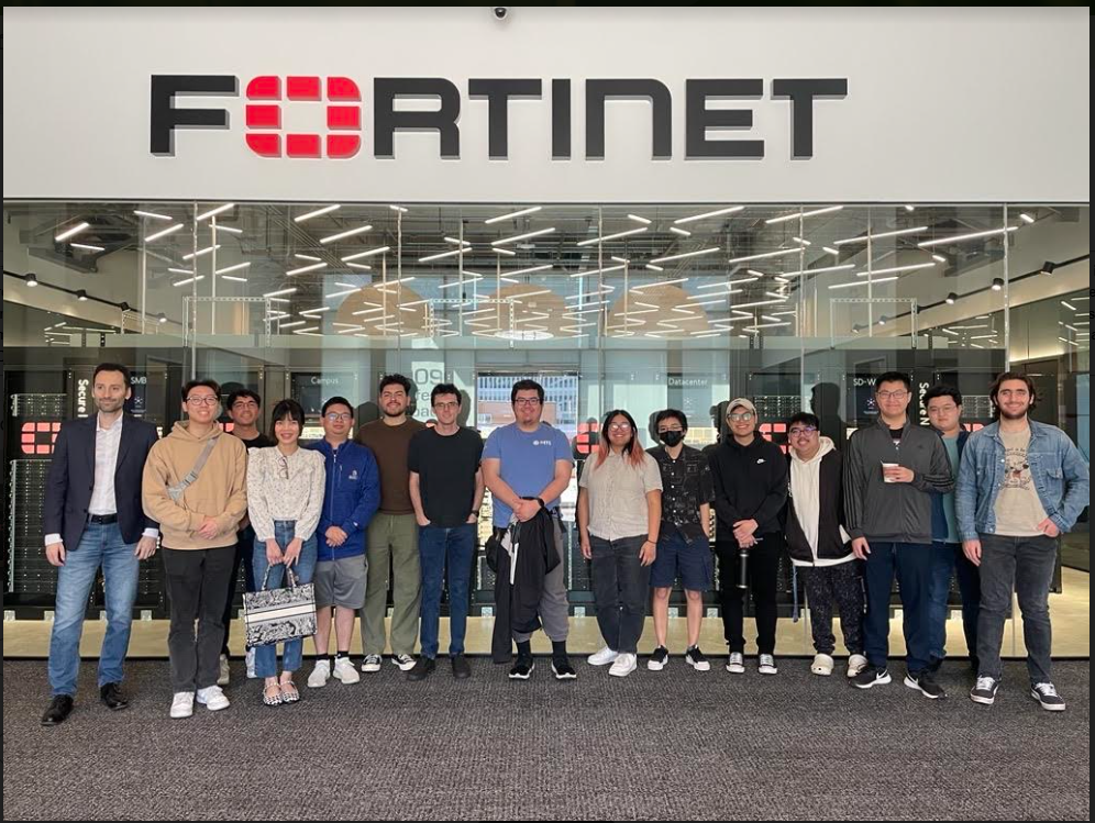 Tech 165 Class Tours Fortinet Headquarters in Sunnyvale