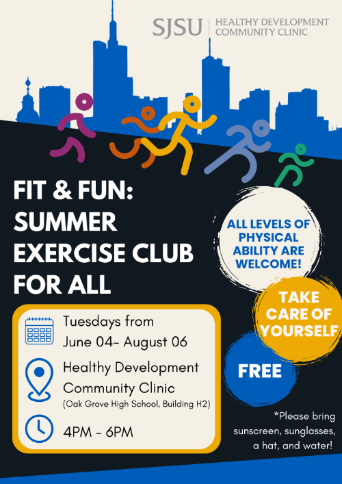 Fit & Fun Exercise Club flier