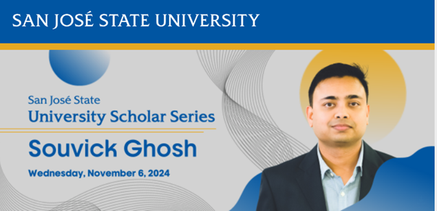 University Scholar Series - Souvick Ghosh 