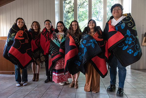 SJSU students at Native Graduation.