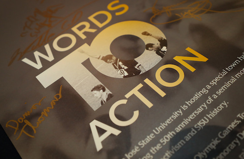 Words to Action Town Hall program celebrating the 50th anniversary